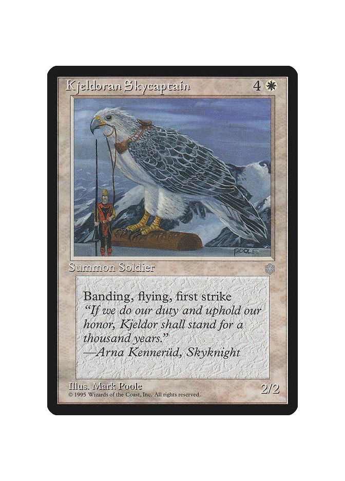 Kjeldoran Skycaptain