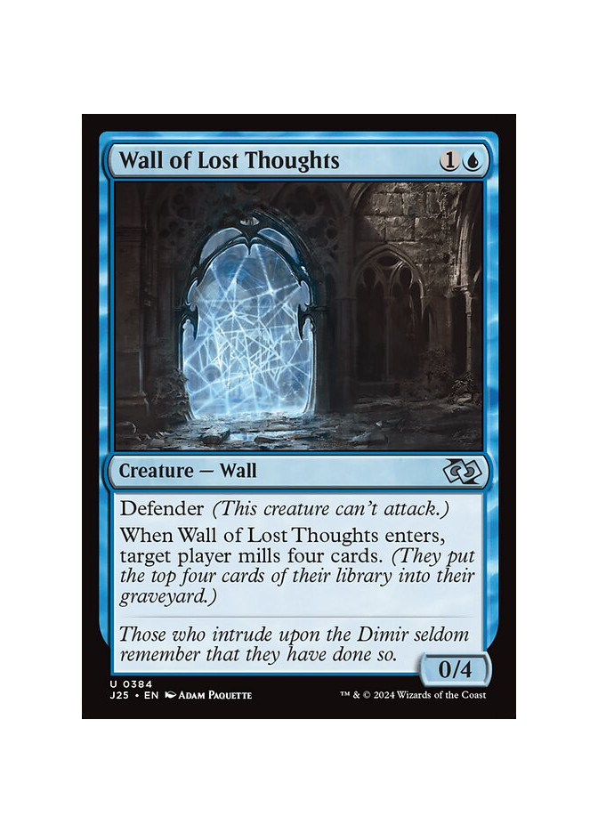 Wall of Lost Thoughts
