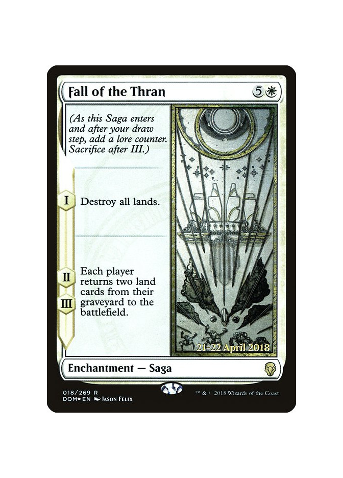 Fall of the Thran - Foil