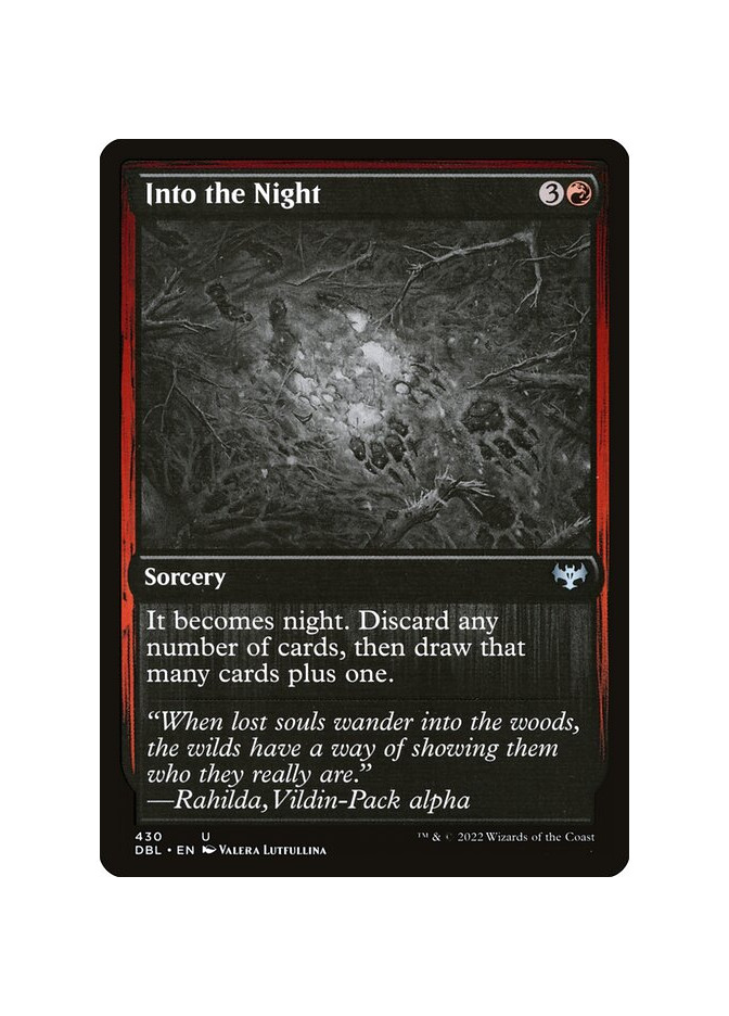 Into the Night - Foil