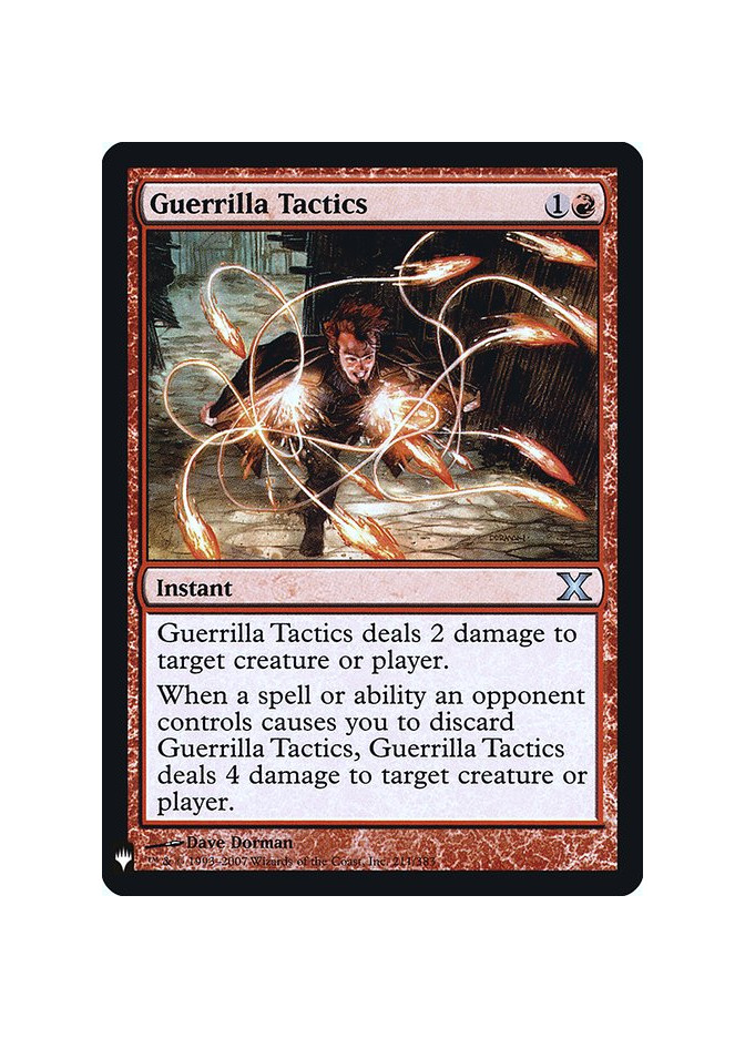 Guerrilla Tactics - Foil