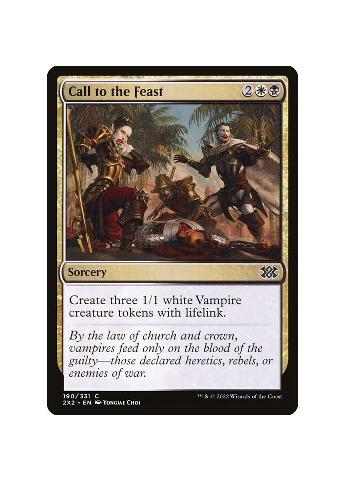 Call to the Feast - Foil