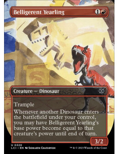 Belligerent Yearling - Foil