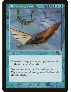 Distorting Wake