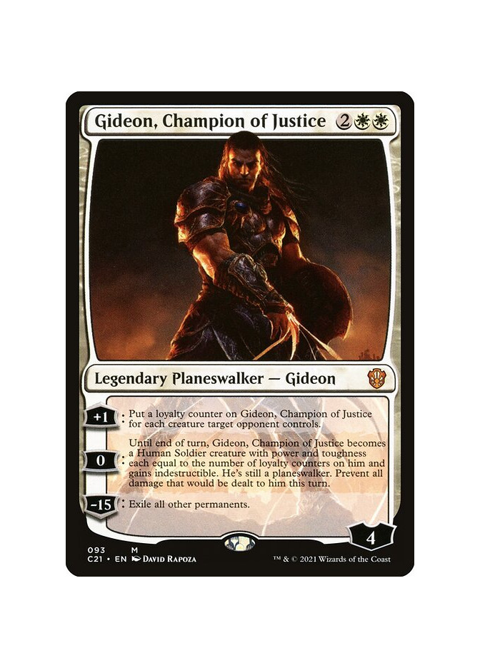 Gideon, Champion of Justice