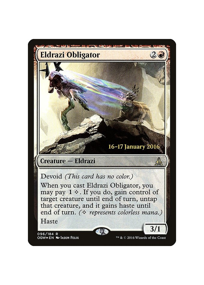 Eldrazi Obligator - Foil