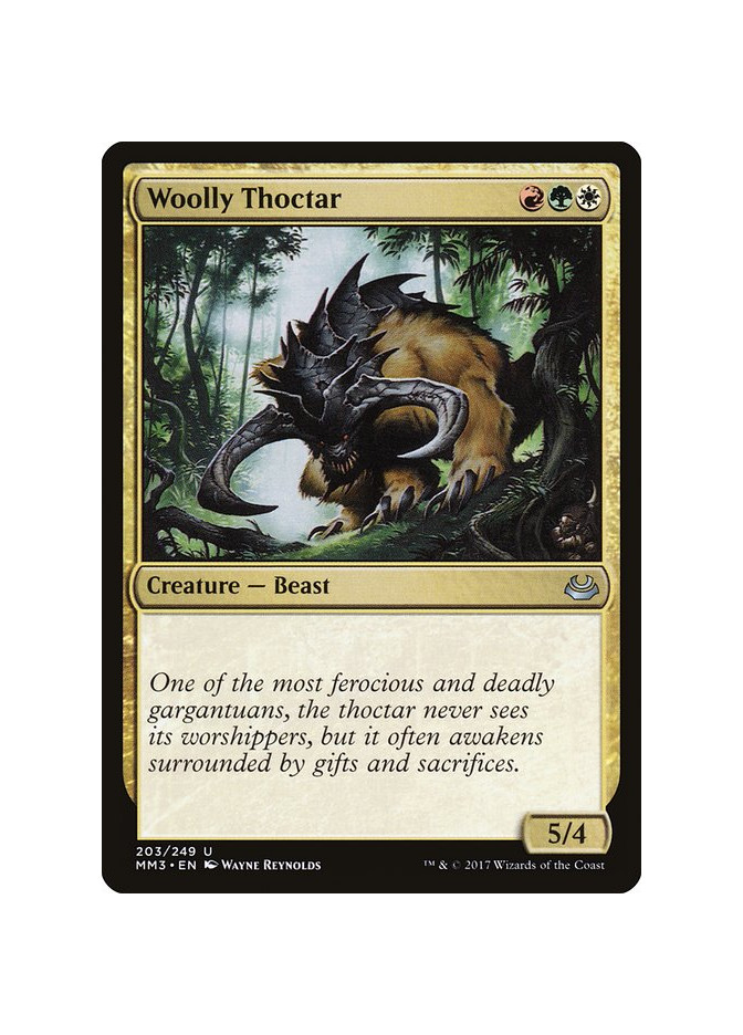Woolly Thoctar - Foil