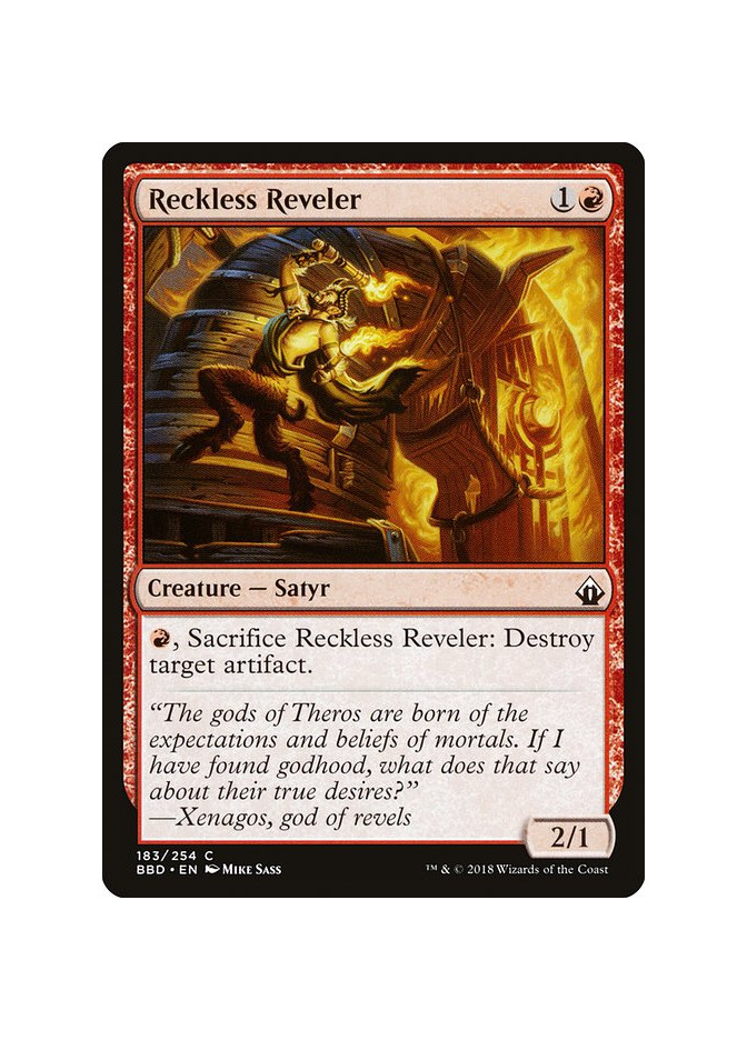 Reckless Reveler - Foil