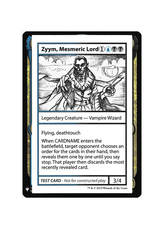 Zyym, Mesmeric Lord