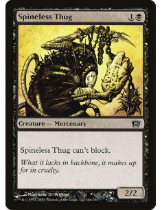 Spineless Thug - Foil