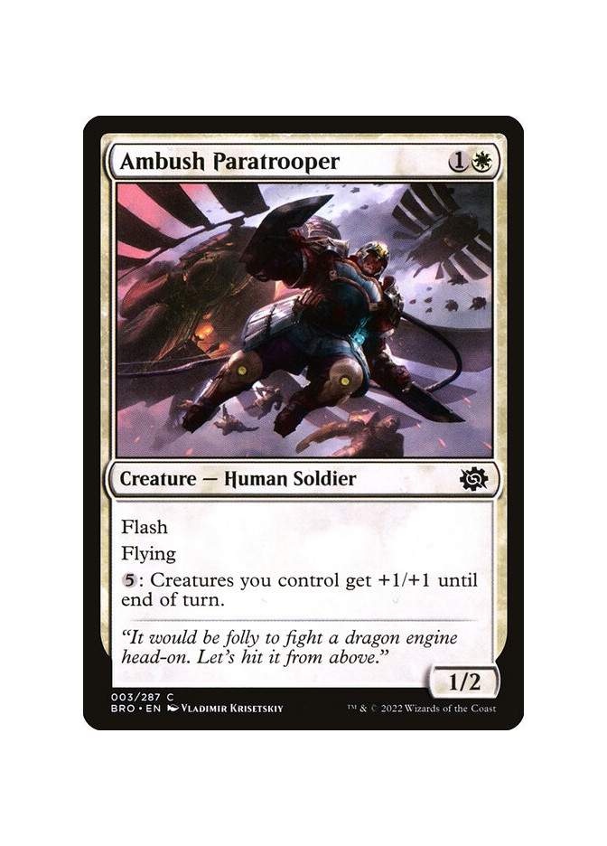 Ambush Paratrooper - Foil