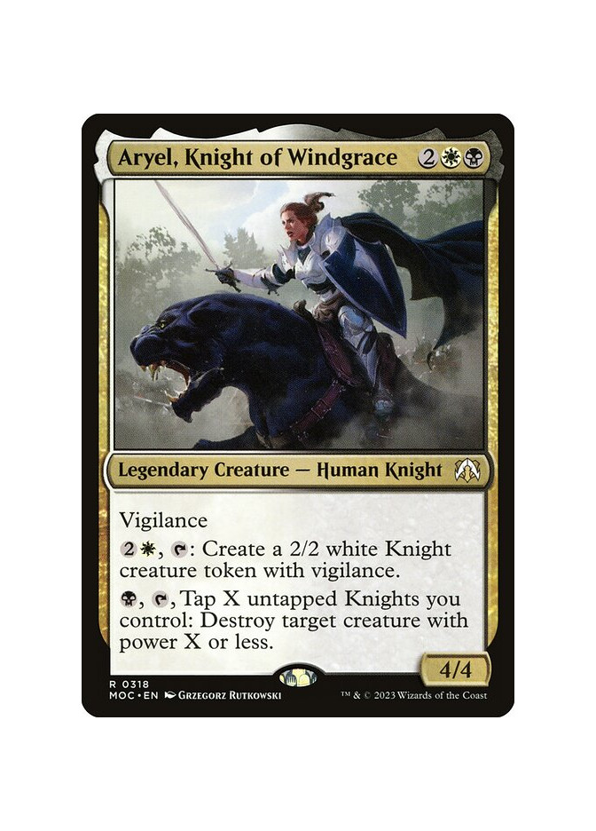 Aryel, Knight of Windgrace