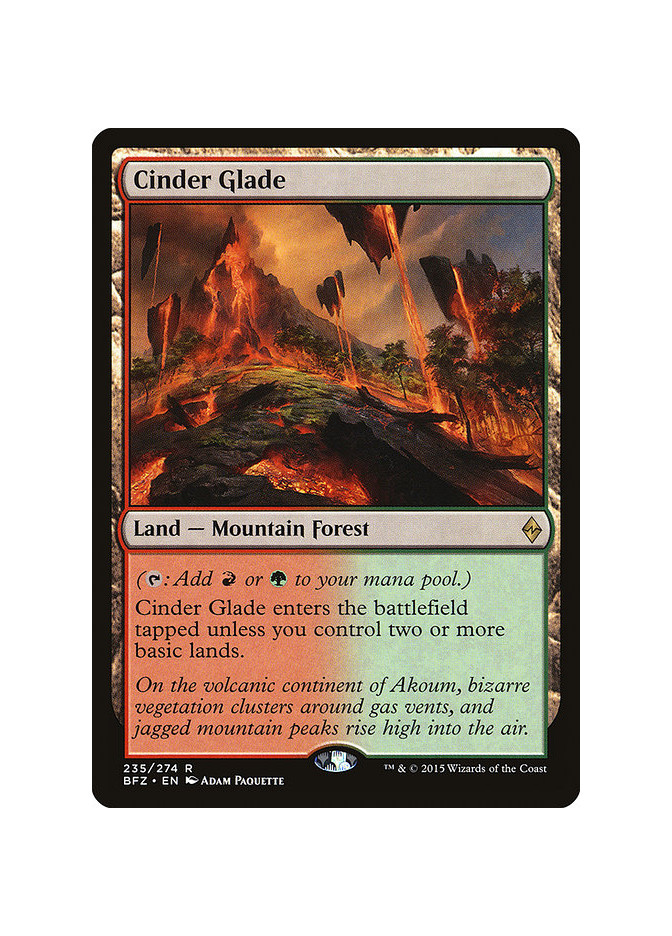 Cinder Glade - Foil
