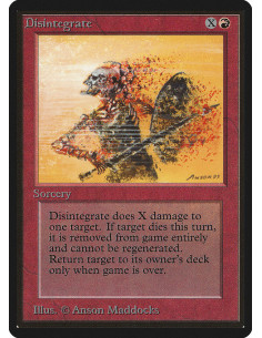 Disintegrate