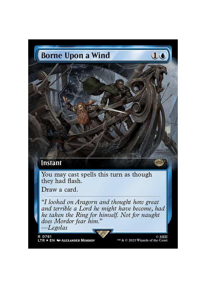 Borne Upon a Wind - Foil