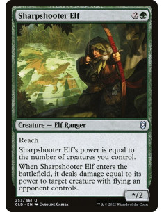 Sharpshooter Elf - Foil