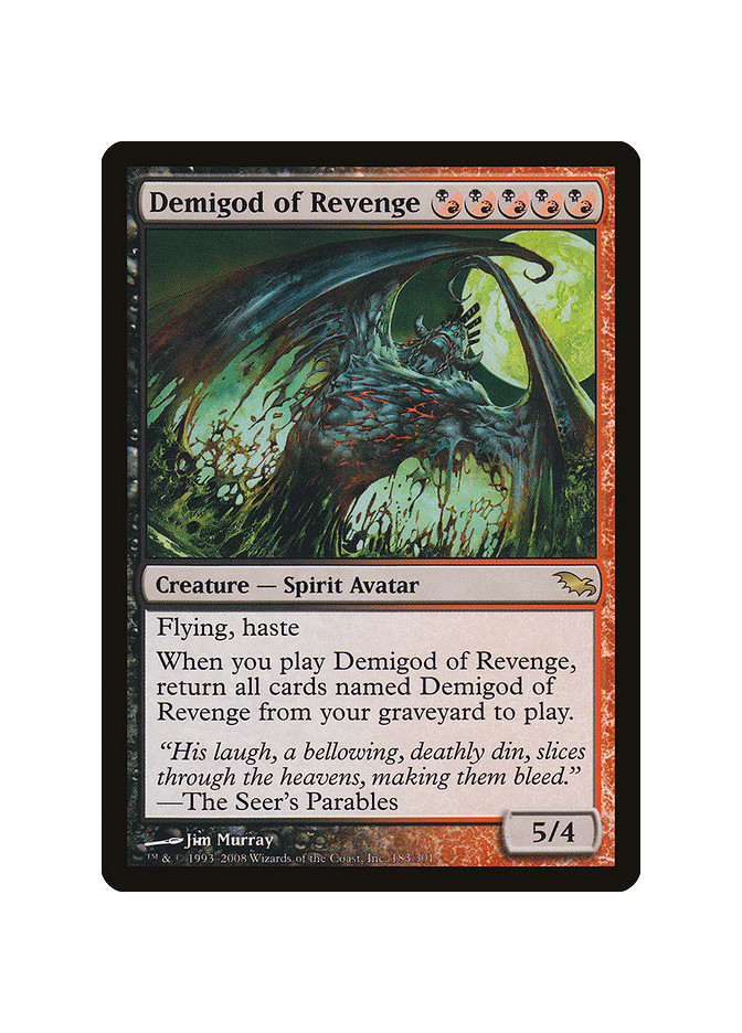 Demigod of Revenge - Foil