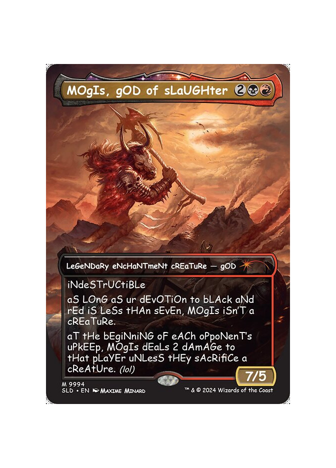 Mogis, God of Slaughter - Foil