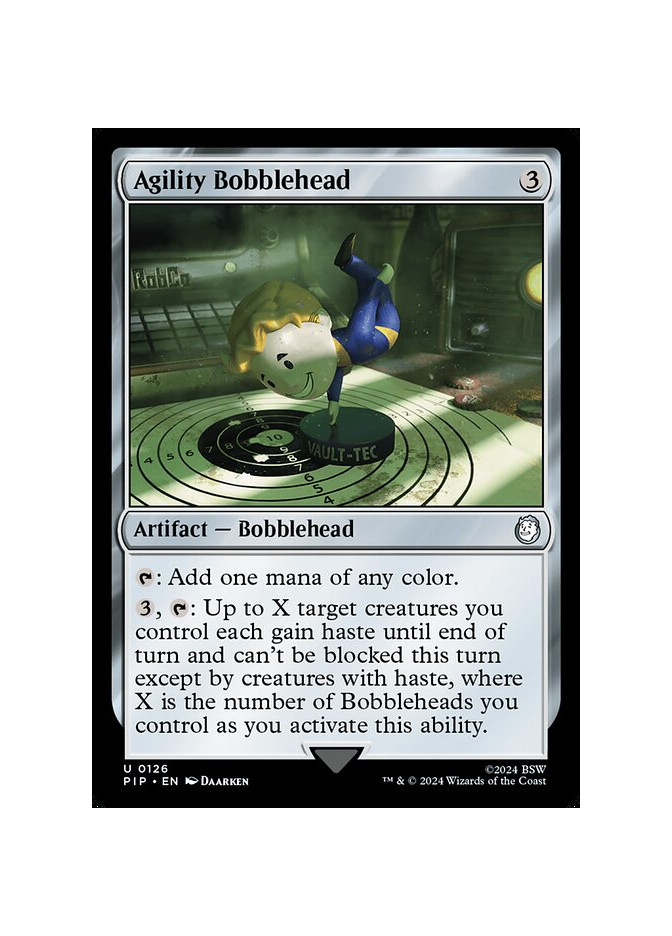 Agility Bobblehead - Foil