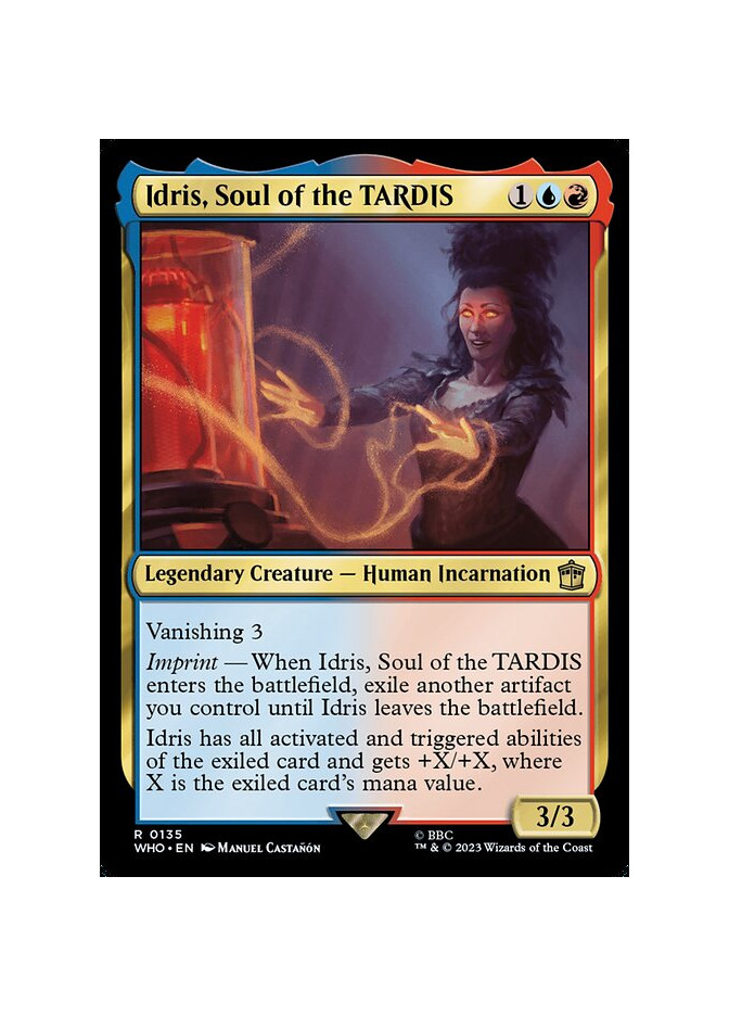 Idris, Soul of the TARDIS - Foil