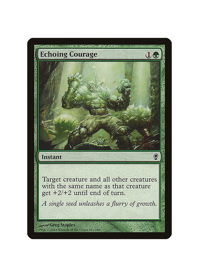 Echoing Courage - Foil