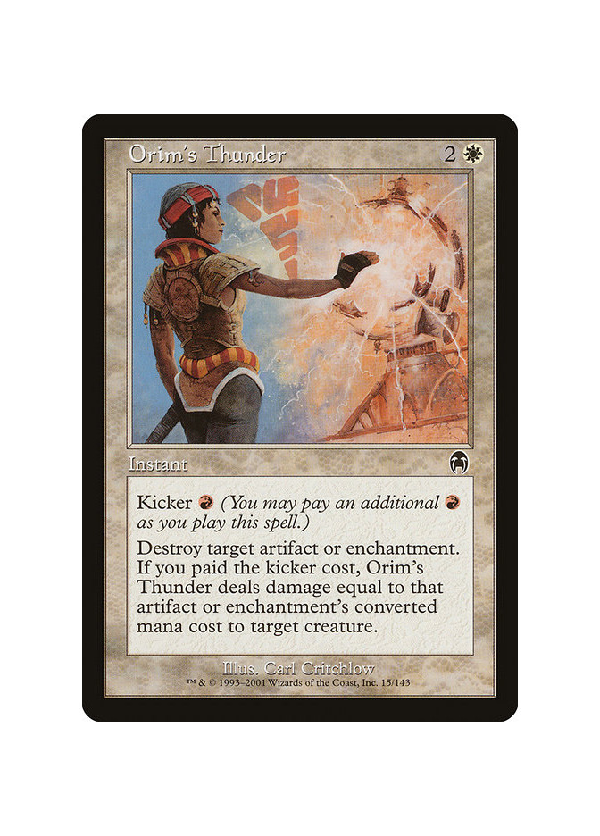 Orim's Thunder - Foil