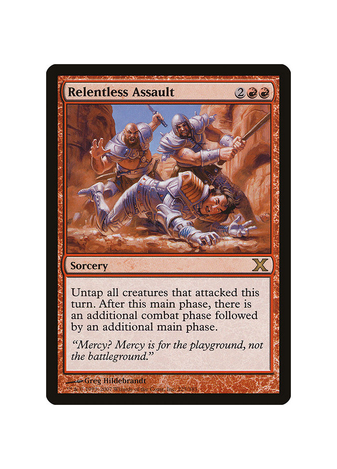 Relentless Assault - Foil