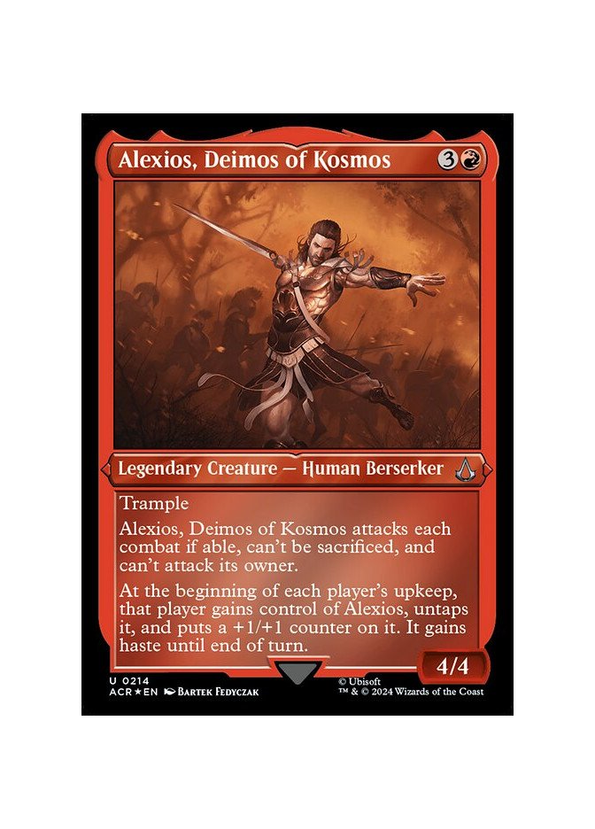 Alexios, Deimos of Kosmos - Foil