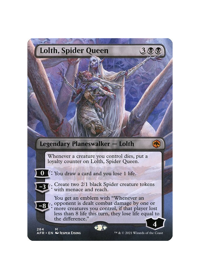 Lolth, Spider Queen - Foil