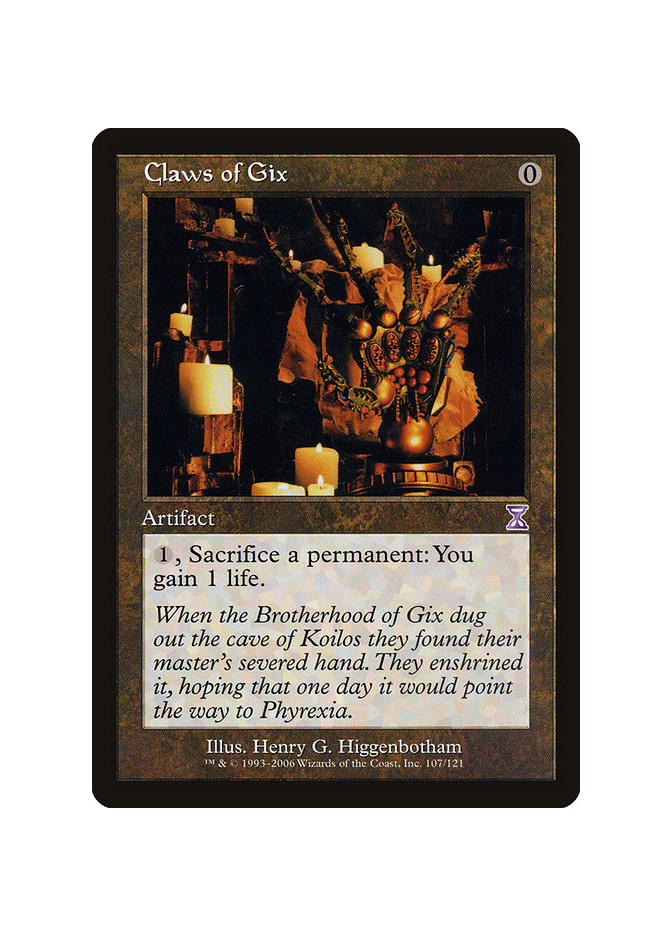 Claws of Gix - Foil
