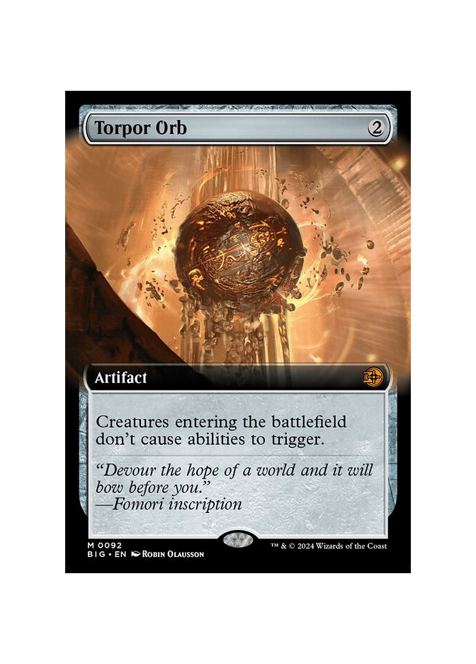 Torpor Orb - Foil
