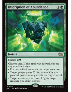 Inscription of Abundance