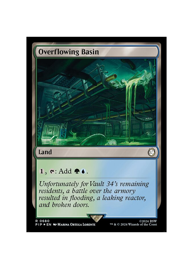 Overflowing Basin - Foil
