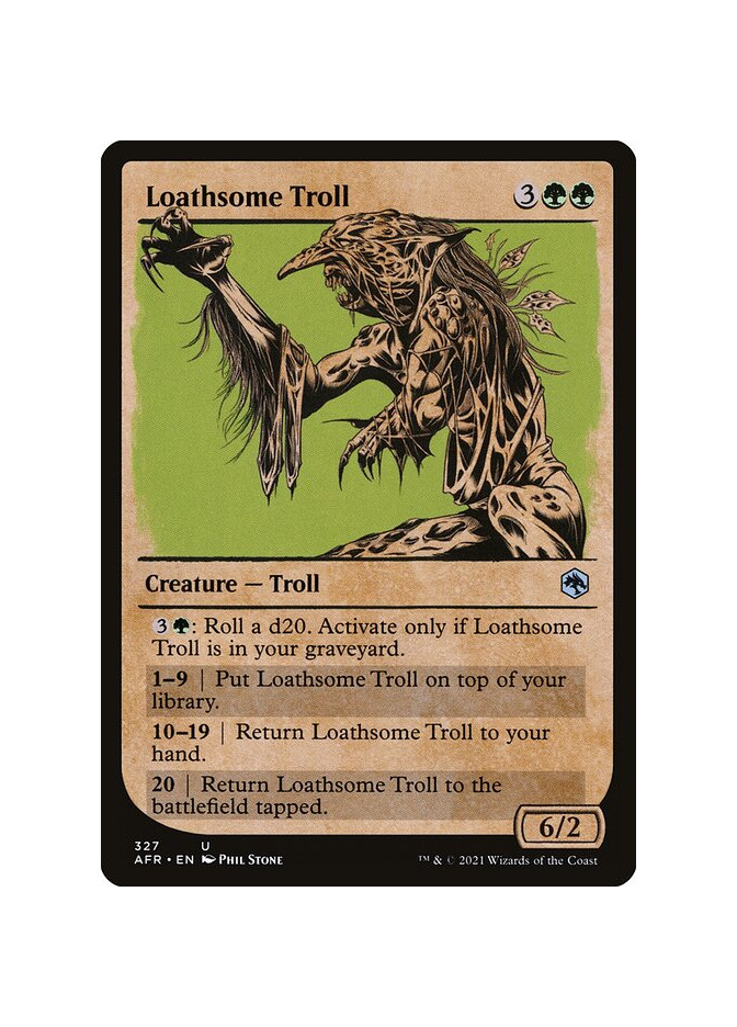 Loathsome Troll - Foil