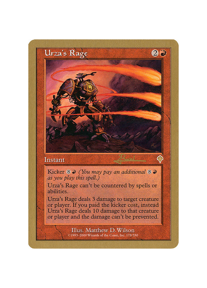 Urza's Rage