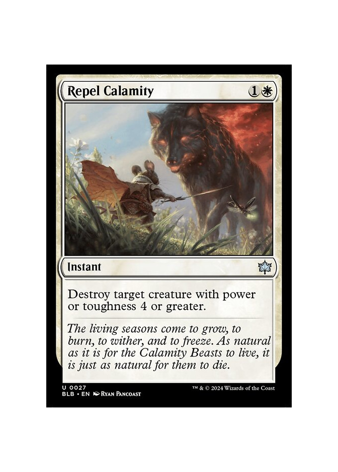 Repel Calamity - Foil