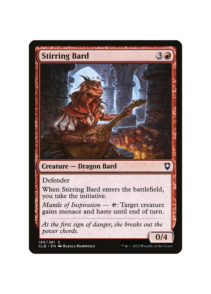 Stirring Bard - Foil