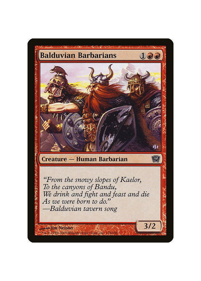 Balduvian Barbarians - Foil