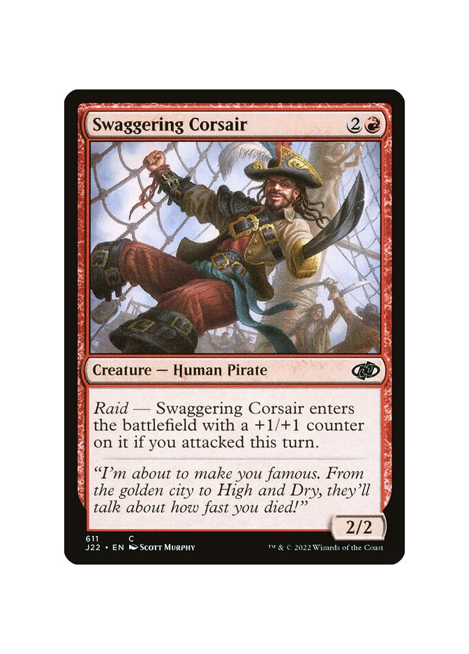 Swaggering Corsair