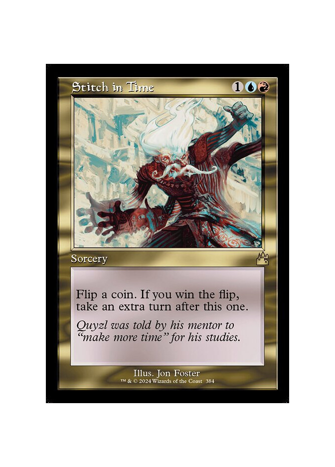 Stitch in Time - Foil