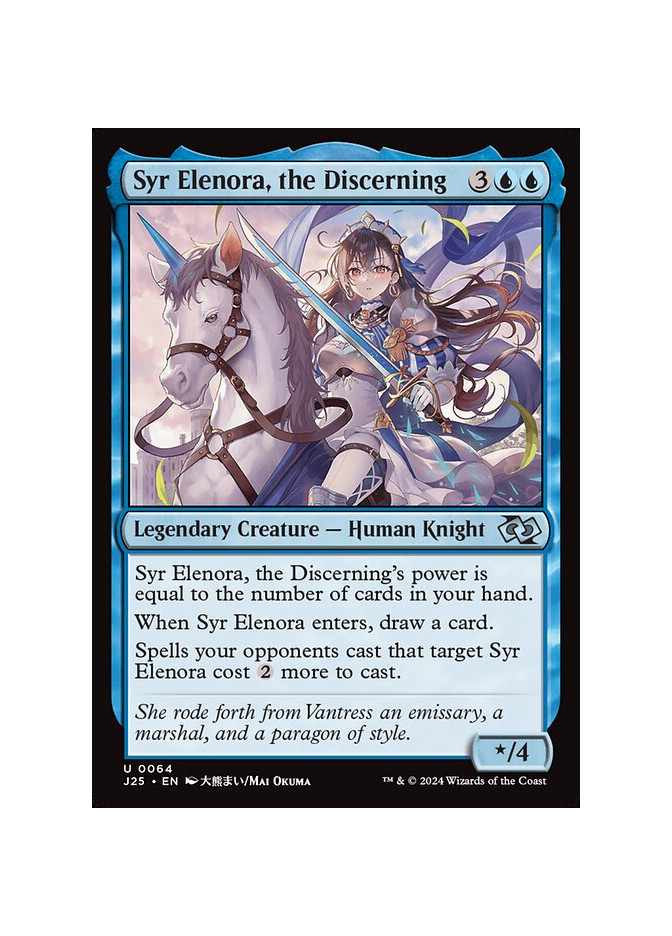 Syr Elenora, the Discerning