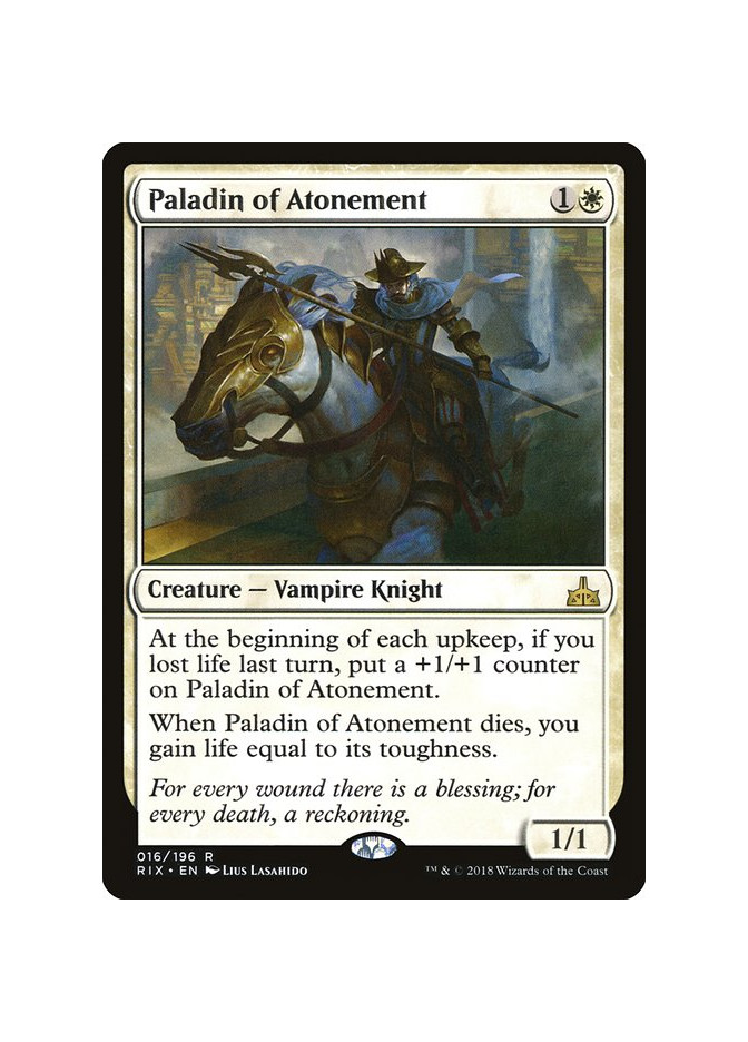 Paladin of Atonement - Foil