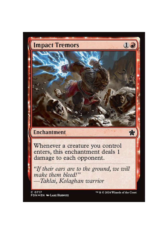 Impact Tremors - Foil