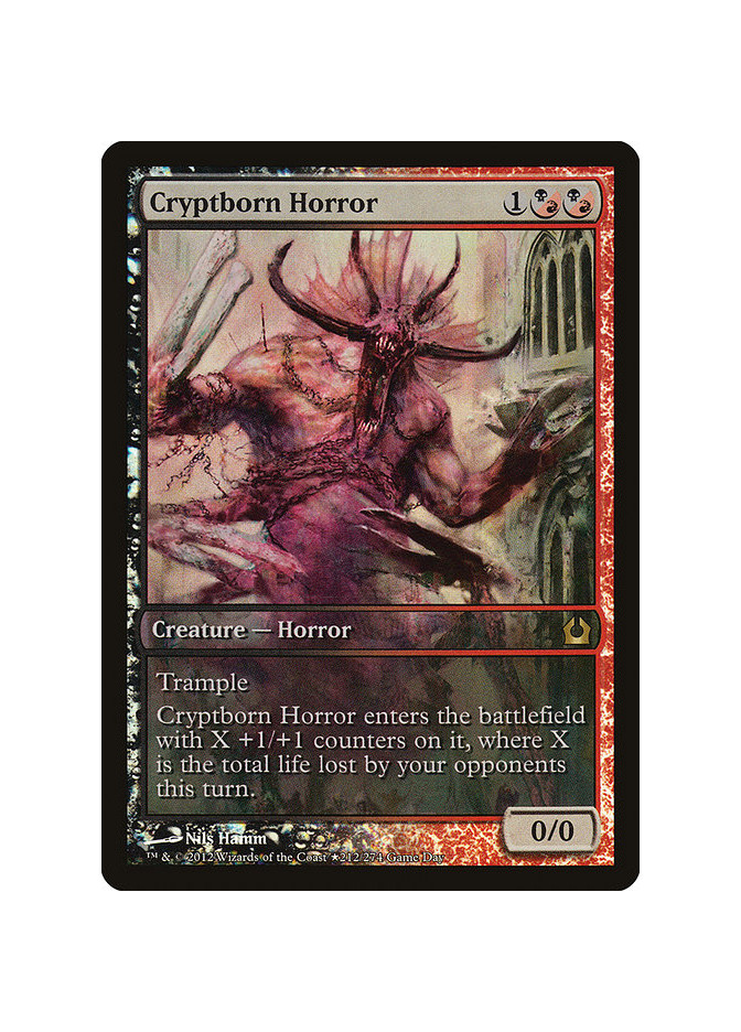 Cryptborn Horror - Foil