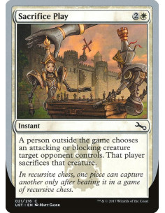 Sacrifice Play - Foil