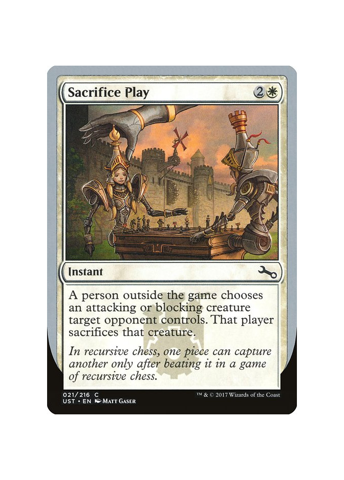 Sacrifice Play - Foil