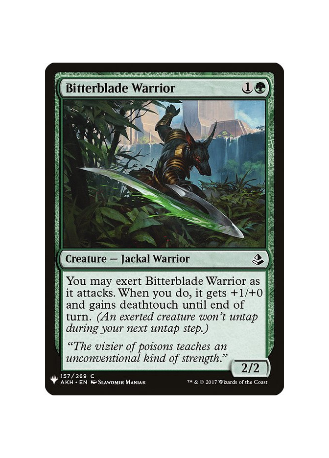 Bitterblade Warrior