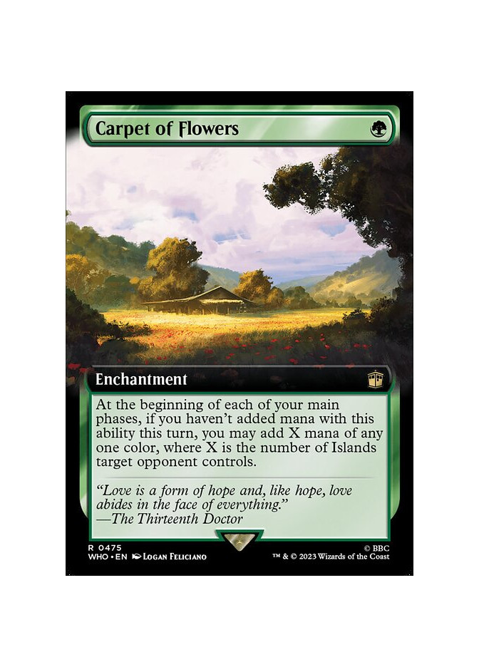 Carpet of Flowers - Foil
