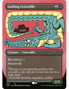 Lurking Crocodile - Foil
