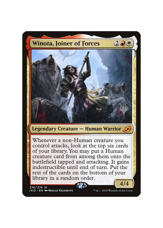 Winota, Joiner of Forces - Foil